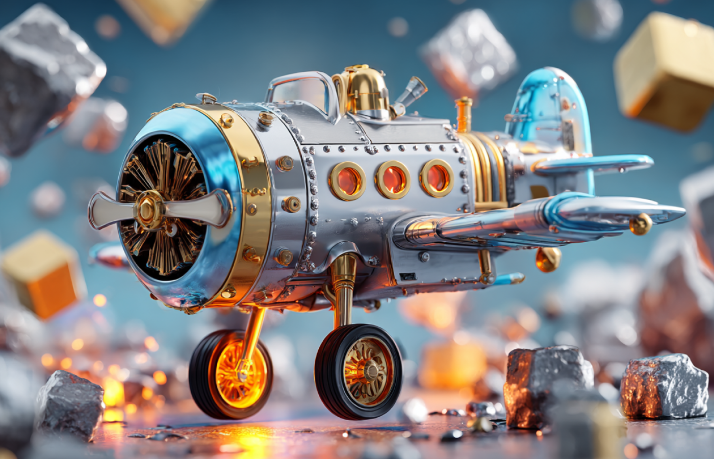 Какие металлы нужны для самолетов? 