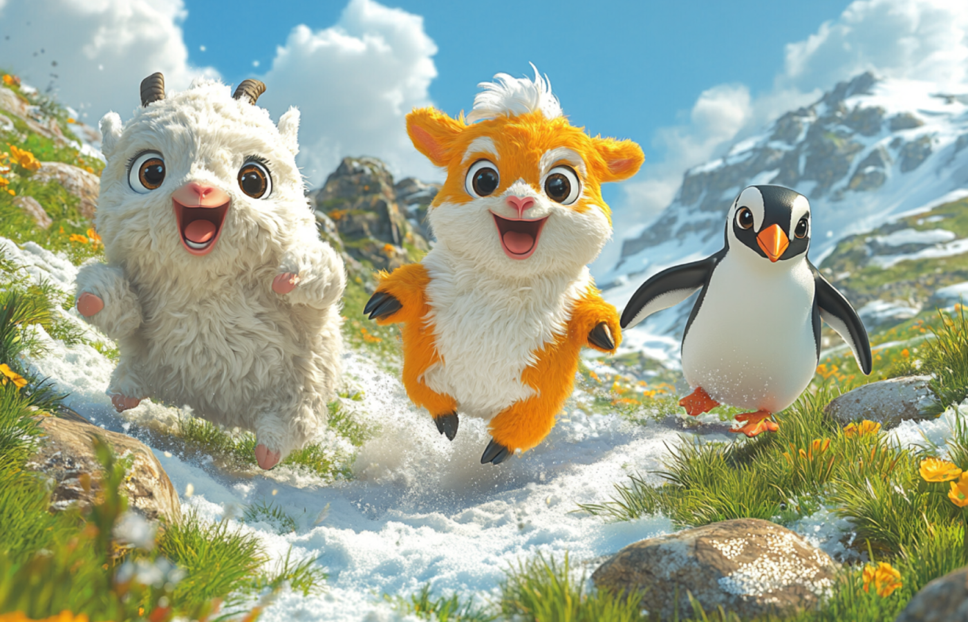 Хочешь узнать, кто в природе скатывается по склонам лучше всех?