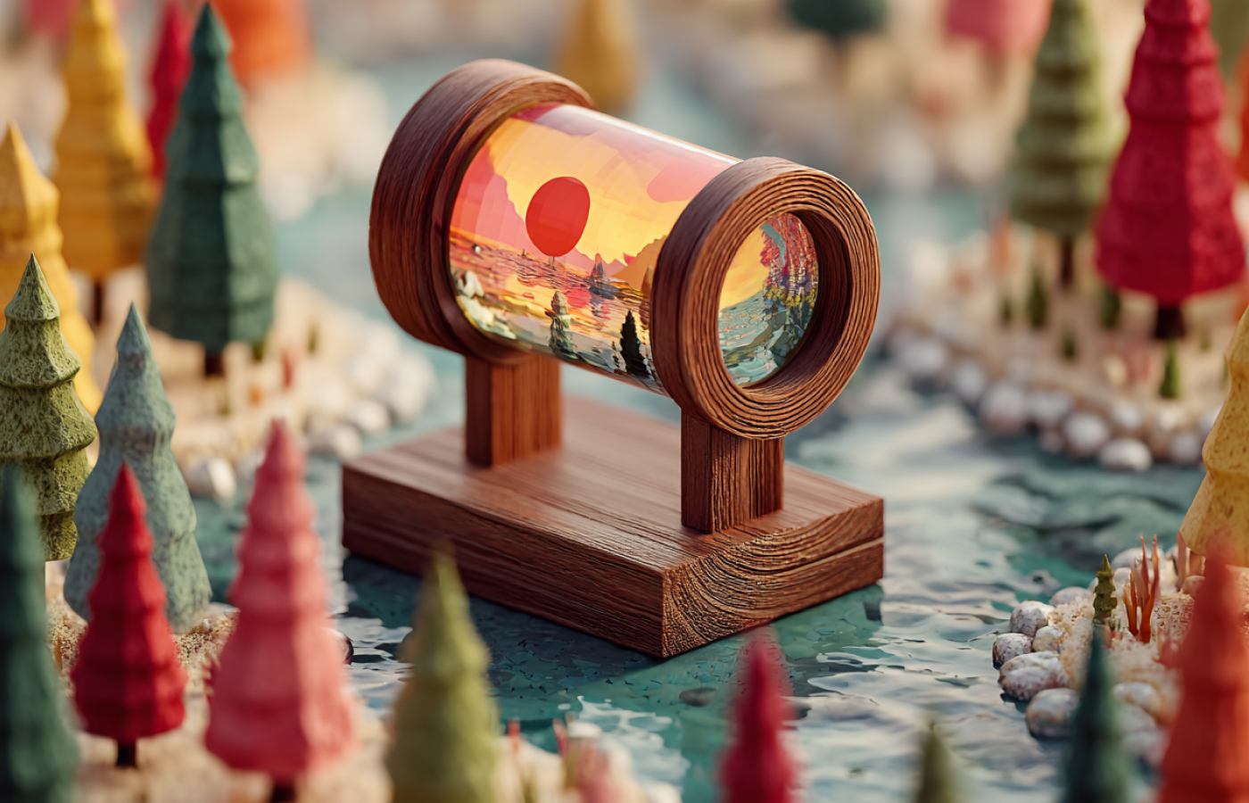 Многоцветный мир. Смотри на него под другим углом!