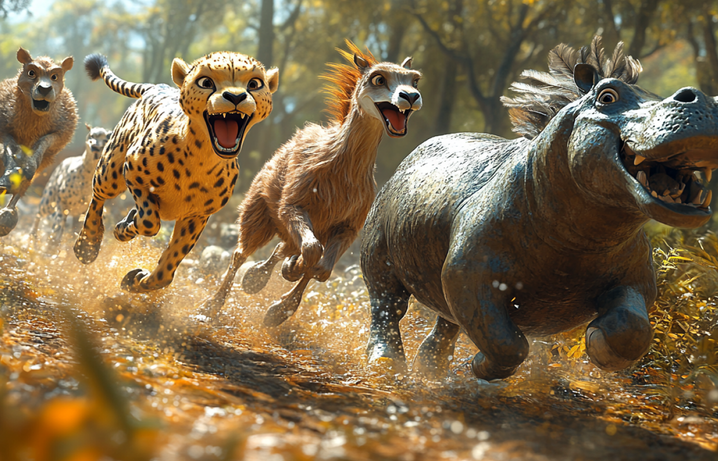 Путешествие по миру самых быстрых животных